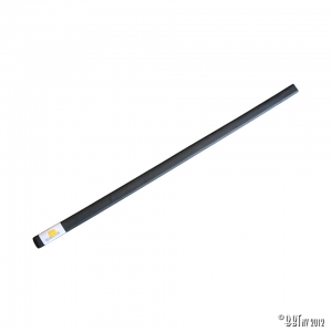 Front bumper rubber - center - EUROPE For bumpers with integrated indicators