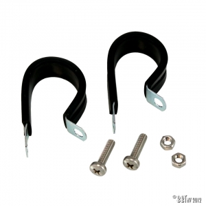 License plate bracket as pair