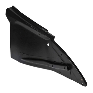 Bumper support on panel rear left