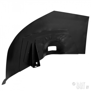 Suspension panel without stabilizer hole, left