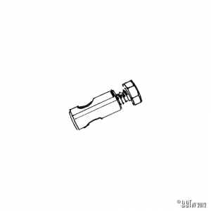 Nipple for accelerator cable