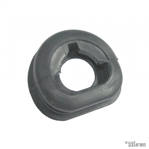 Shift rod seal between transmission nose and chassis