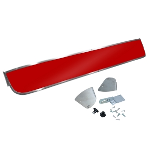 Sun visor T25/Vanagon red (plastic)