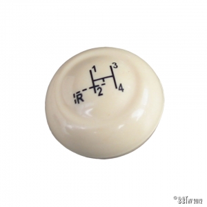Shift knob 7mm / Ivory Vintage Speed