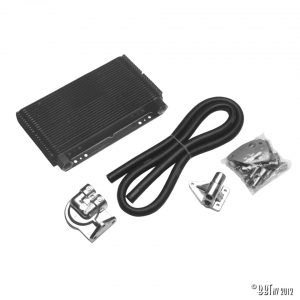 Oil cooler kit with 24 plates 11 x 28 cm