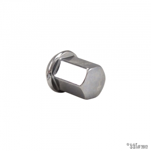 Wheel nut 911, chrome, each